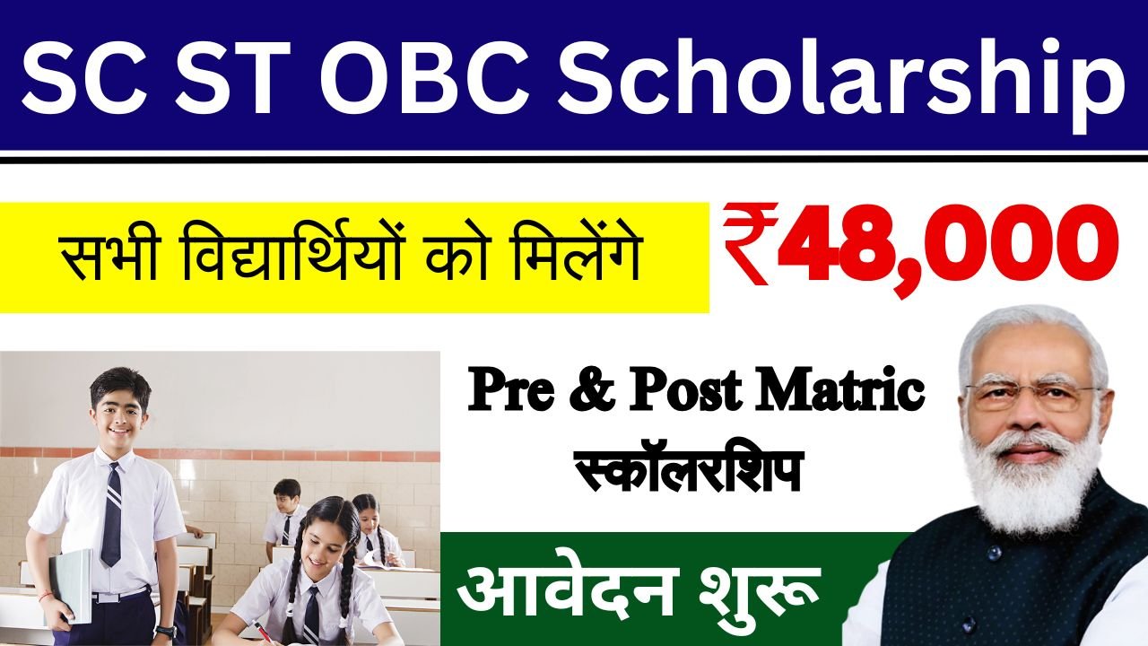 SC ST OBC Scholarship 2025